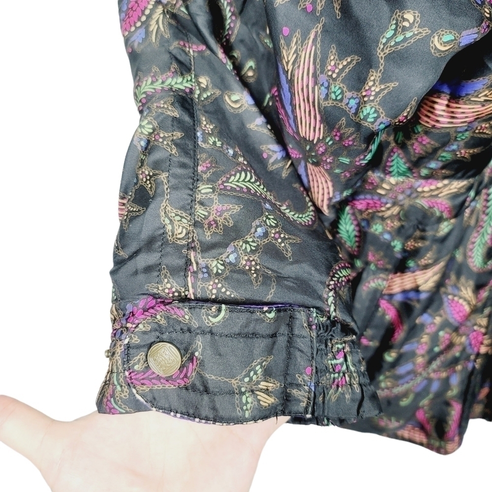Skea 100% Silk 90s Vintage Ski Jacket - Picture 7 of 14